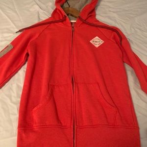 Tabasco/ Colosseum collab hooded zip up sweatshirt